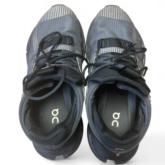 On Cloud Cloudnova Void Eclipse Women's 7.5 Black Gray Running Sneakers Shoes - Picture 8 of 10